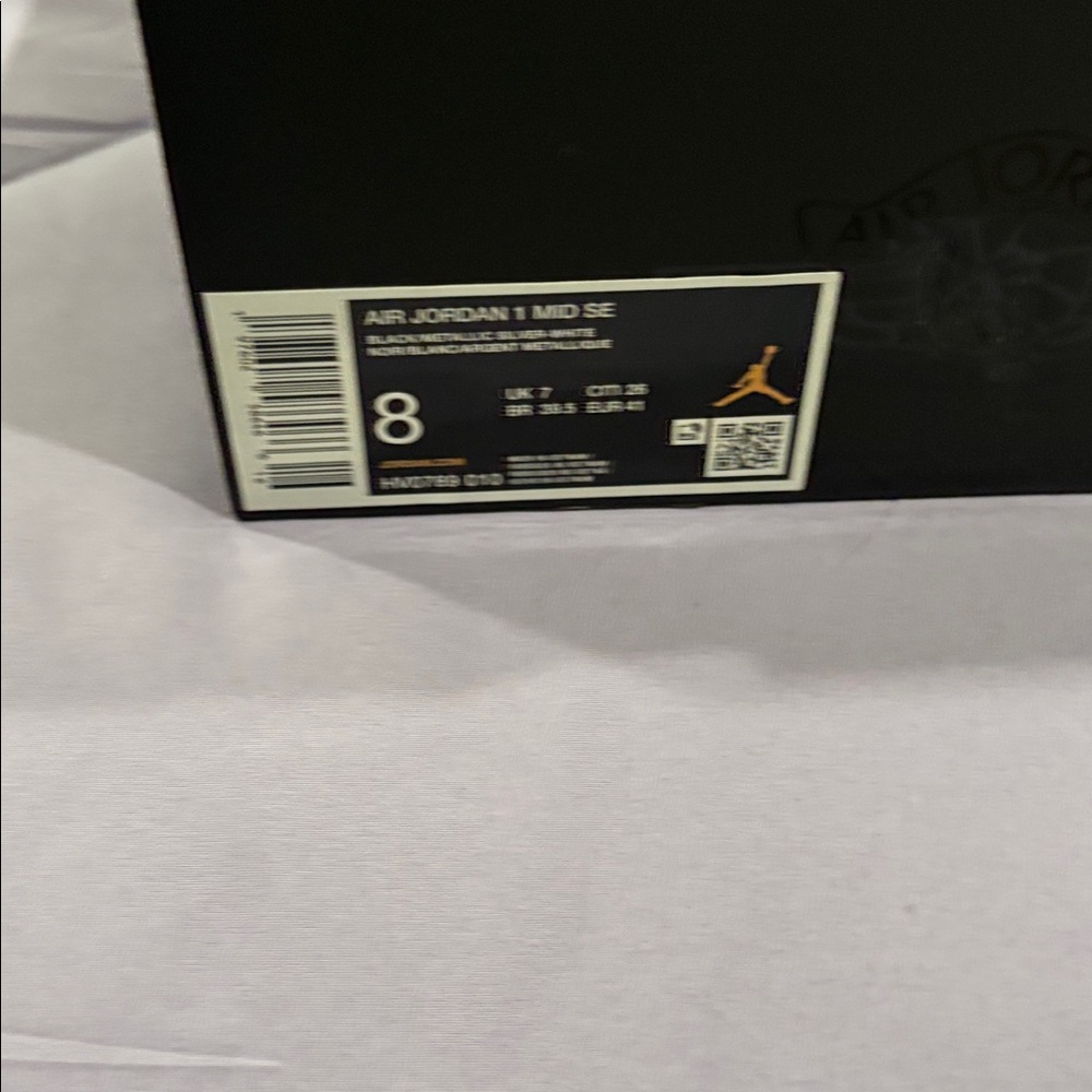 Jordan Air Sneakers in Black and White - Picture 9 of 9